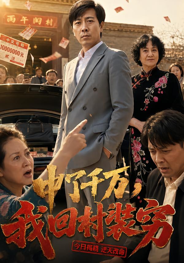 中了千万,我回村装穷封面图
